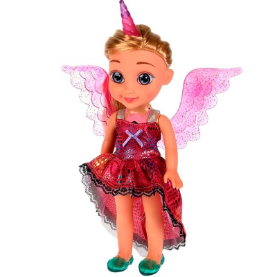 Интерактивная кукла Элла 35см 100 фраз Карапуз XMY35_UNICORN-21-RU